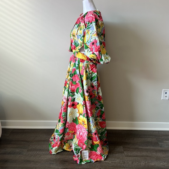 ASOS Edition Peek-a-boo Back Dress - Picture 2 of 3